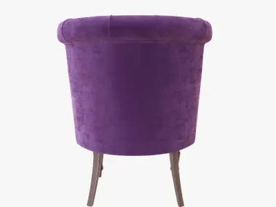 Armchair Garda Decor PJC742-2311  3D model