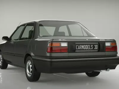 Toyota Corolla AE92 3D model