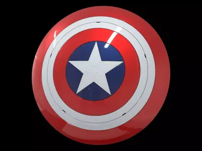 Captain America Shield -  The Falcon and The Winter Soldier Free 3D model