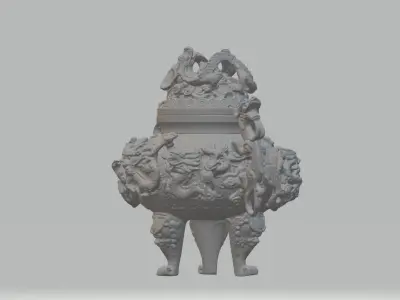 Chinese Ancient Bronze Ware 3D print model