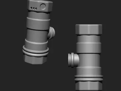 Mechanical Parts IMM Brush Pack 20 in One Vol 4 3D model