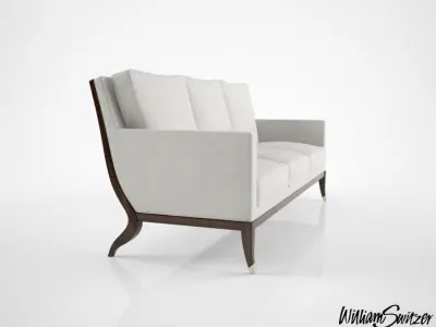 William Switzer The Canape Apollon Seat Sofa 3D model