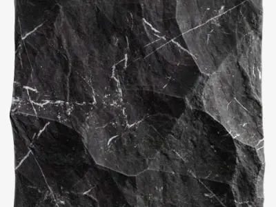 383-RockPanel marble wall art 3D model