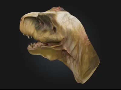 Tyrant Lizard King  Ferocious Dinosaur Model 3D model
