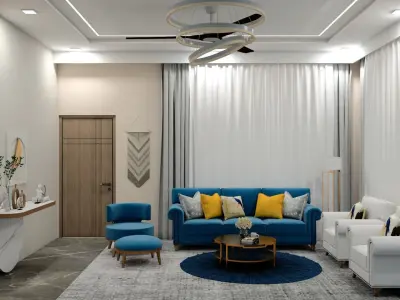 Drawing Room 3D model