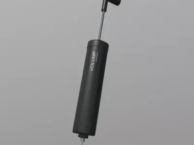 Air Pump 2 Low-poly 3D model