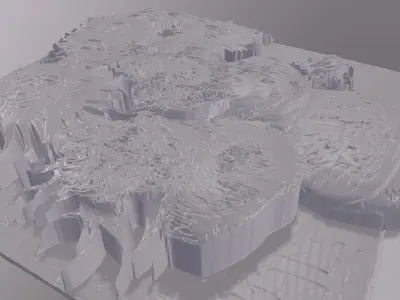 TWELVE SUNFLOWERS by VINCENT VAN GOGH for 3D printing  3D print model