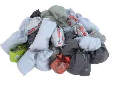 Construction Garbage 3D model