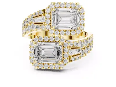 Designer Rings 3D model