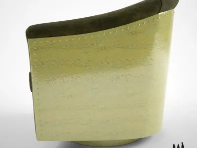 Brabbu armchair 3D model