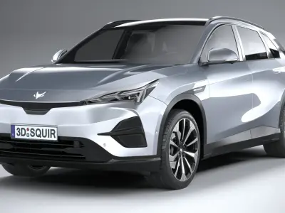 BAIC ArcFox Alpha T5 2024 3D model