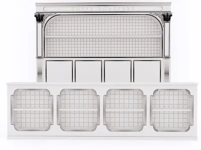 counter bar rostik 3D model