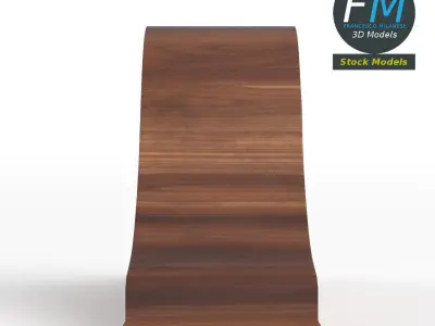 Fireside clock 2 3D model