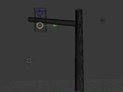 traffic light free Free low-poly 3D model