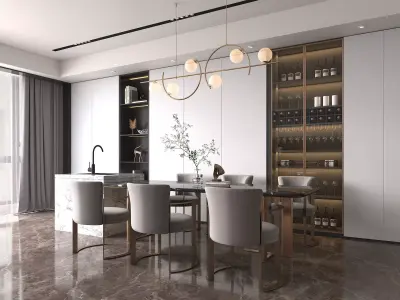 Apartment Interior 3D model