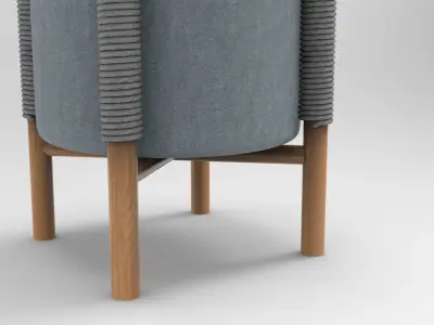 Jaja Stool 3D model