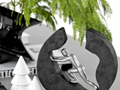 decorative set31 3D model purchase