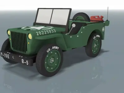 Willy Jeep 3D model