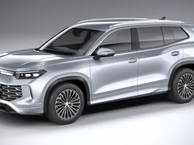 Volkswagen Tayron regular 2025 3D model