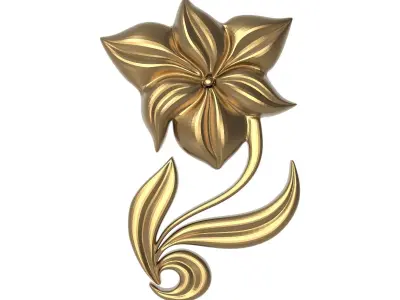  decorative pattern ready for 3D printing 3D model 24