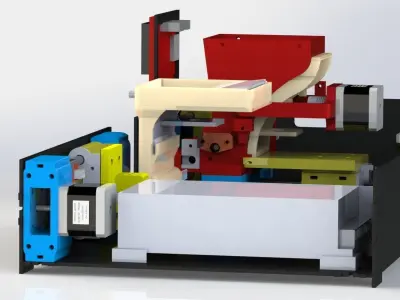 VARIABLE VOLUME PACKAGING MACHINE  3D print model