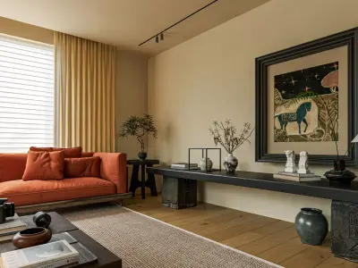 Modern Contemporary Living Room 126 3D model