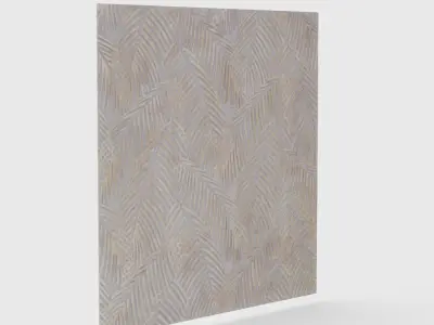 Tanu Dimensional Wall Accent Art 3D model