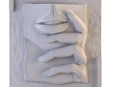 Face Wall Sculptures 3D model