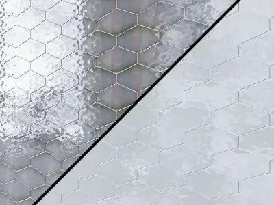 Cifre ceramica viena Wall tiles 3D model