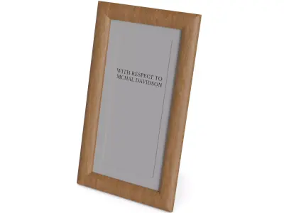 Home decorations Picture frames Low-poly 3D model