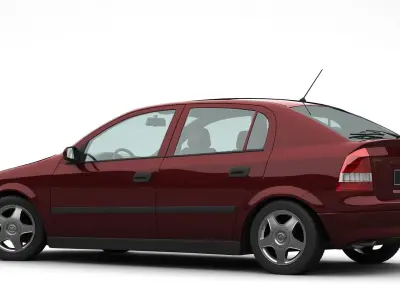 Opel Astra G Hatchback 3D model
