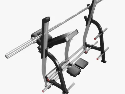 INCLINE BENCH PRESS by nautilus 3D model