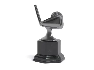 Golf Trophy 3D model
