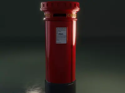 Post Box 3D model