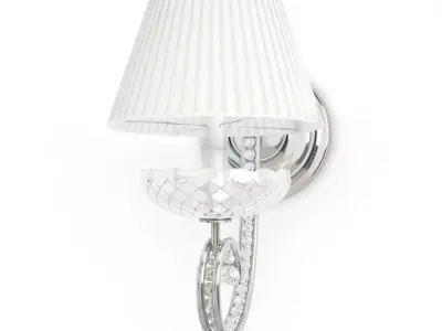 Crystal Wall Lamp Solo 3D model