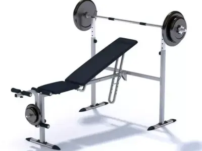 Sports Equipment   Weights 3D model