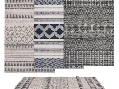 Rugs No 247 Low-poly 3D model