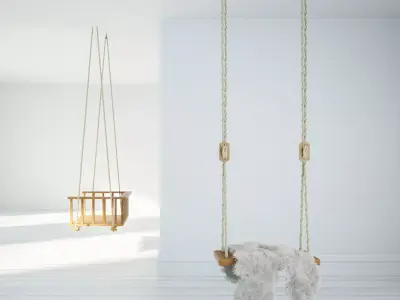 Indoor Swing 3D model