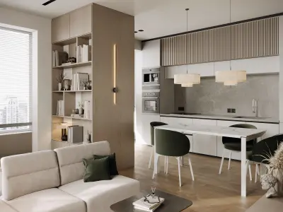 Modern Interior Scene  3ds Max  Corona Unreal Engine 3D model
