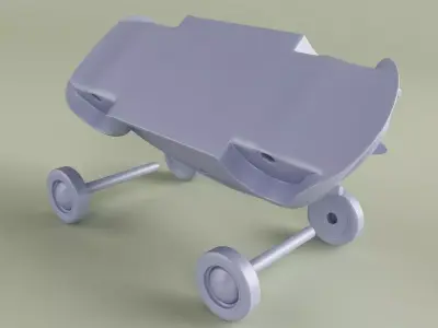 Volkswagen Beetle  1958 3D print model