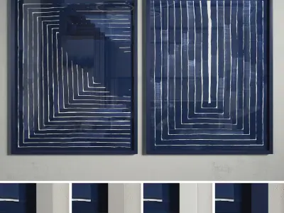 Navy Collection McGee Co Low-poly 3D model