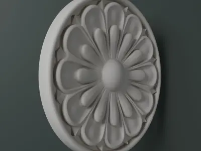 Small Rosette 004 3D model