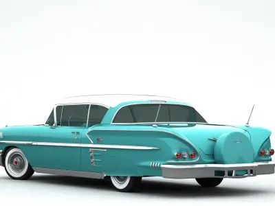 Chevrolet Impala Coupe 1958 3D model