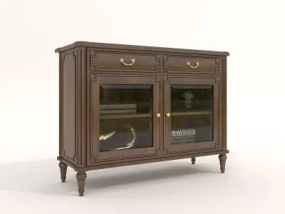Classic European style Cabinet Collection 7 3D model