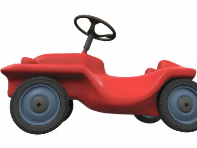 Bobbycar 3 toy car 3D model