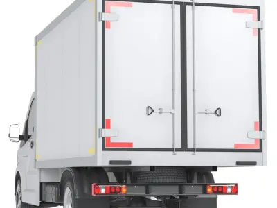 Gazelle Nn Isometric Van 3D model