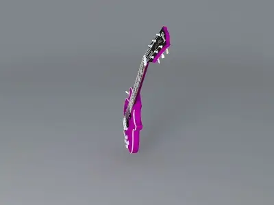 Gibson Les Paul F Hole FRguitar Free 3D model