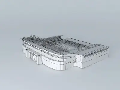 Upton park Stadium Free 3D model