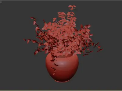 Ceramic plant pot Marioni Lab 3D model