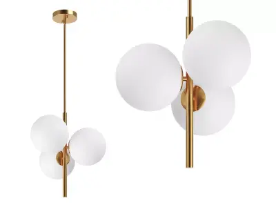 815031 Croco Lightstar Ceiling chandelier 3D model